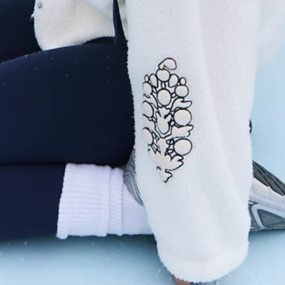 Free People Hit The Slopes Patch Fleece Jacket - Picture 6 of 12